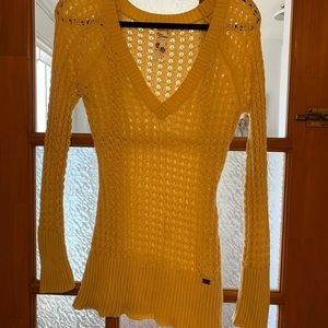 Yellow Guess shirt